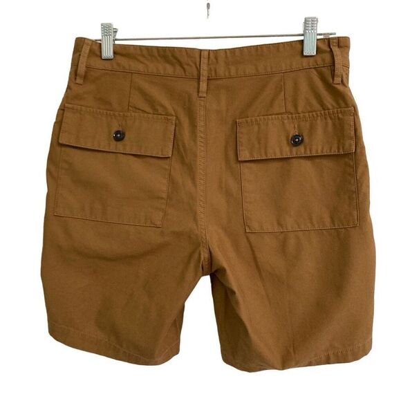 Taylor Stitch The Trail Short in Tobacco brown men’s retro 28 NEW - Picture 3 of 12